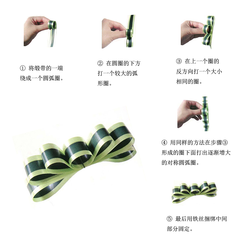 一些好用的礼品包装丝带系法,礼品盒包装丝带系法图解
