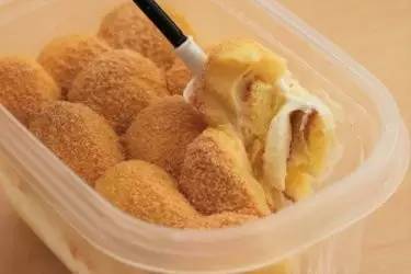 豆乳盒子网红蛋糕哪里有,最近火爆网红甜品外面是蛋筒