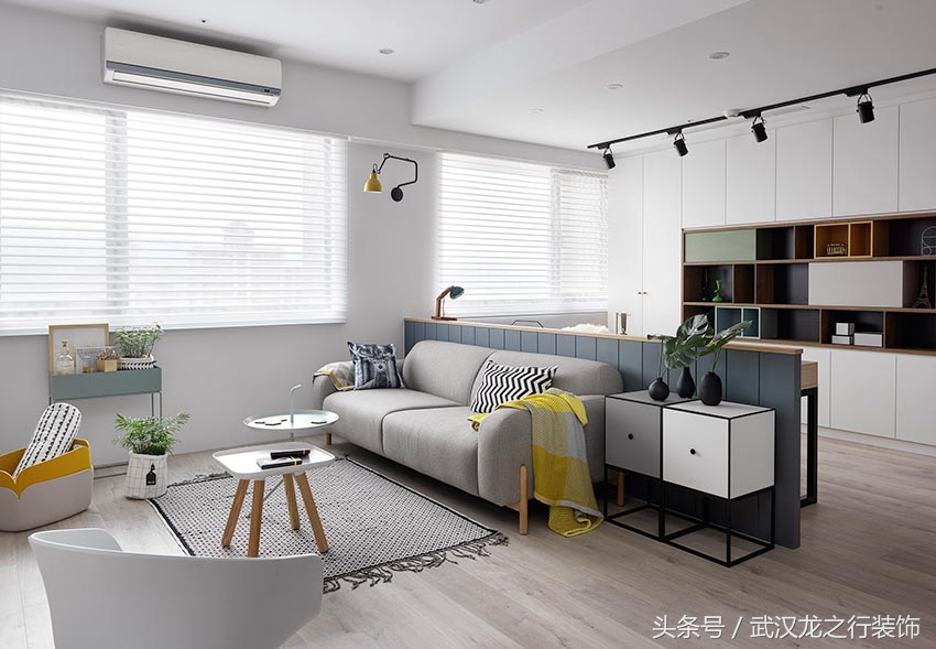 彩色北欧风亲子宅充满阳光与爱,极简北欧风治愈系美宅