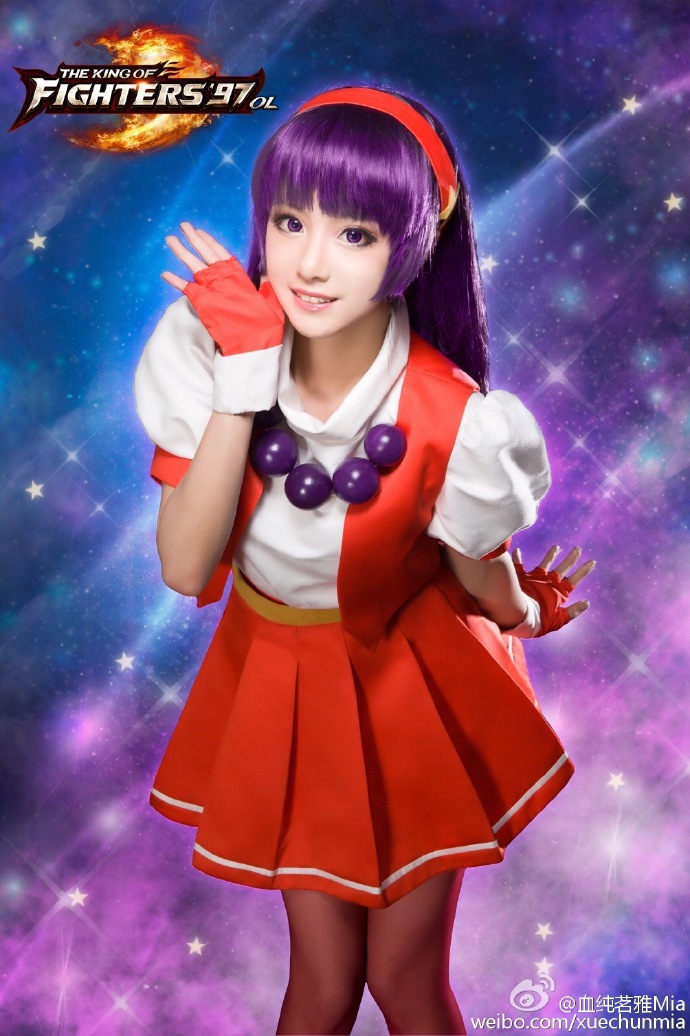 拳皇cosplay女生,拳皇雅典娜cosplay变装视频