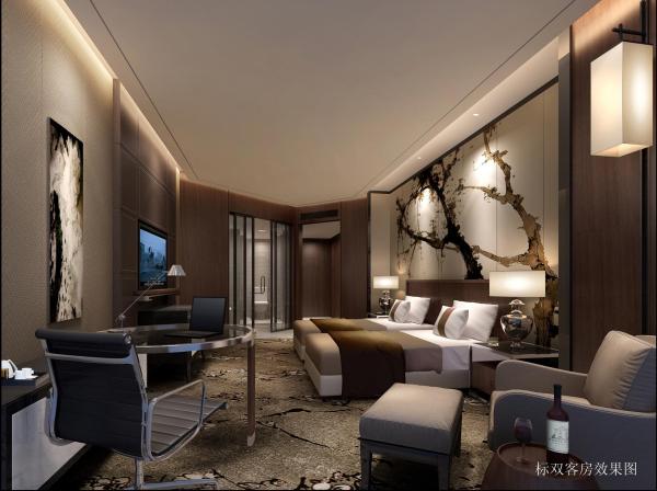 长沙商务公寓酒店装修效果图,湖南四星级酒店设计装修