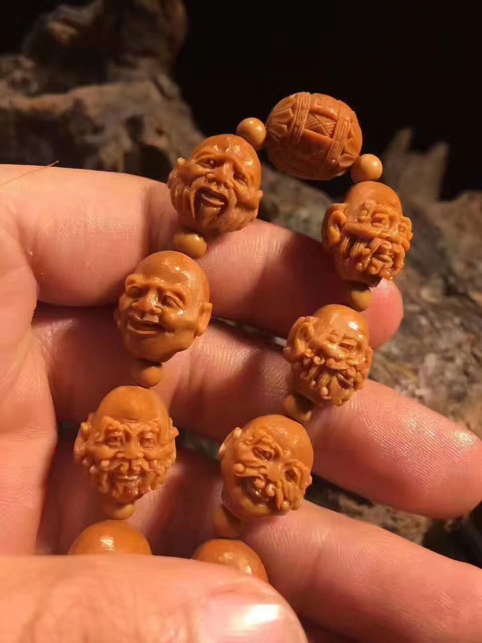 核雕的盘法,单粒核雕怎么盘