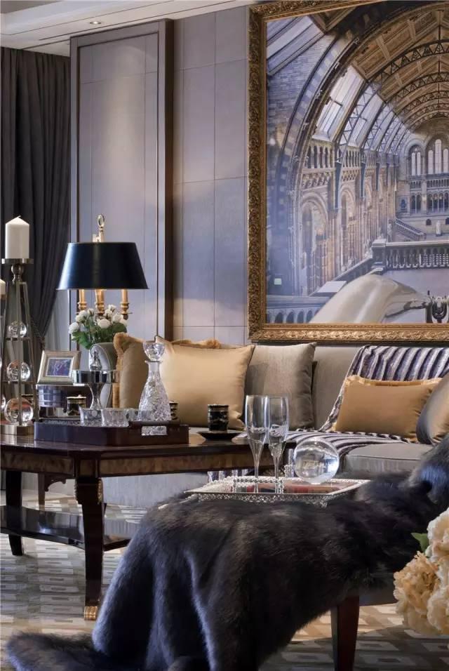 软装样板间设计效果图,350平米雅致主义装修效果图