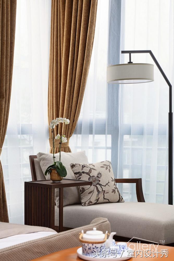 极简现代带花院别墅设计,经典中式湖景别墅