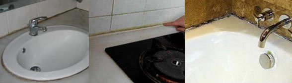 马桶玻璃胶发黑发霉怎么办,厨房卫生间玻璃胶发霉怎么处理