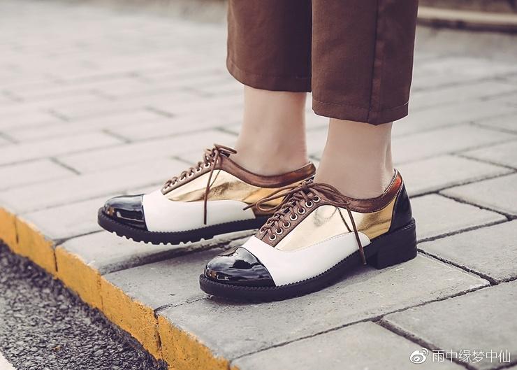 英伦小皮鞋美女,英伦风小皮鞋女有哪些品牌