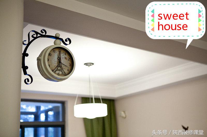 二层楼房田园风带院子效果图,田园风格二室一厅装修效果图