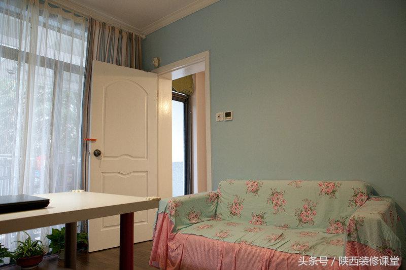 二层楼房田园风带院子效果图,田园风格二室一厅装修效果图