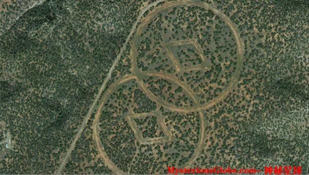 谷歌地球10大奇怪发现,谷歌地图拍到的地球神奇图片