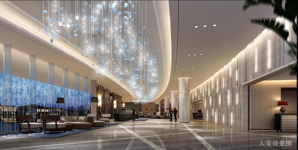 长沙商务公寓酒店装修效果图,湖南四星级酒店设计装修