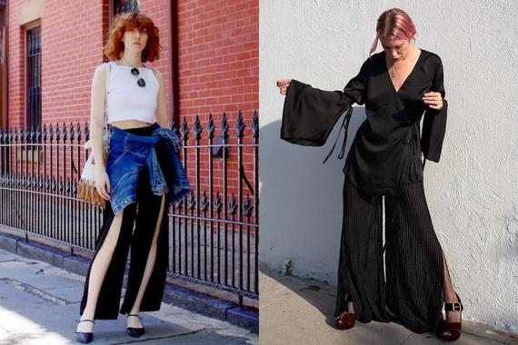 衣服开个叉,时髦开了挂