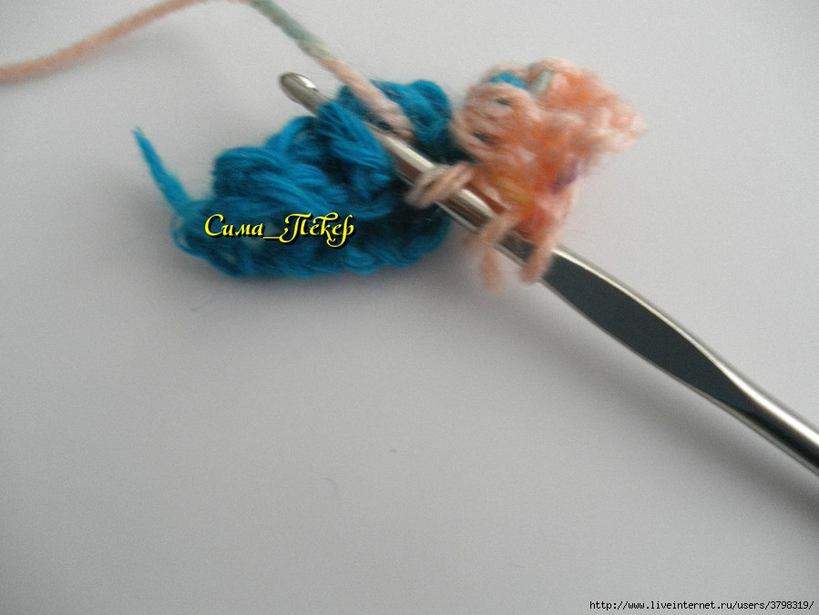 方形莲花坐垫底托钩法教程,钩方形坐垫四个角上翘的原因