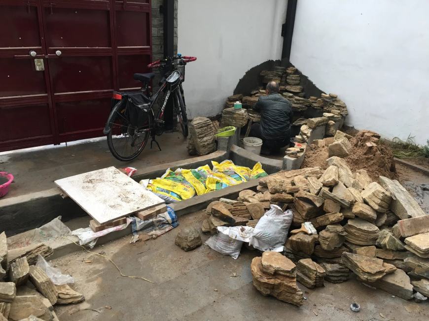 福建家庭园林假山鱼池景观设计,园林鱼池假山流水制作方法大全