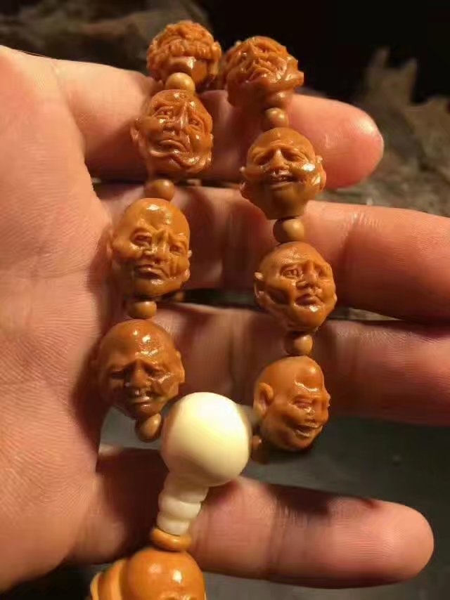 核雕的盘法,单粒核雕怎么盘