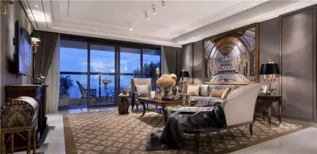 软装样板间设计效果图,350平米雅致主义装修效果图