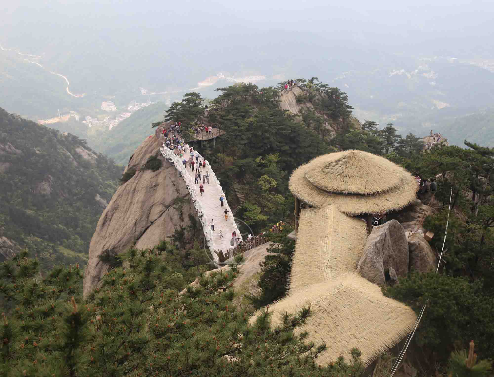 山东领秀户外：千里挺进大别山，众雄傲视天堂寨