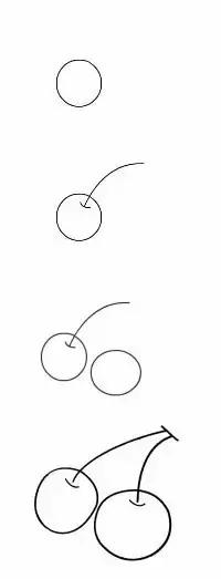 简笔画儿童3-6岁简单入门水果图解,水果和水果切面简笔画