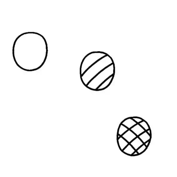 简笔画儿童3-6岁简单入门水果图解,水果和水果切面简笔画