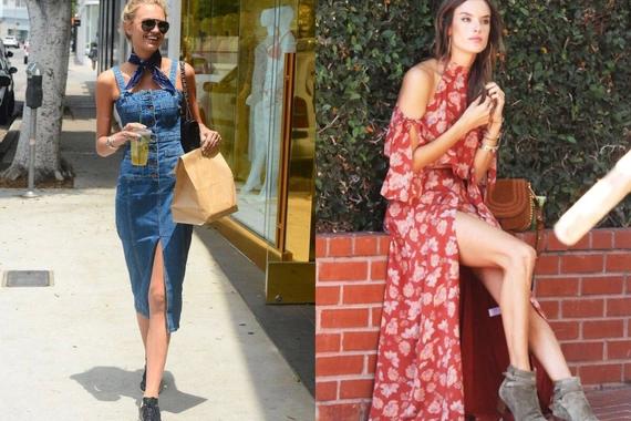 衣服开个叉,时髦开了挂