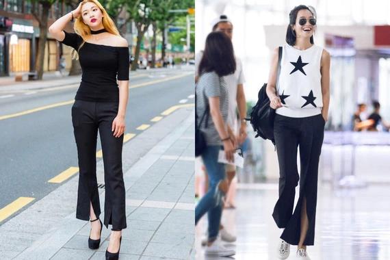 衣服开个叉,时髦开了挂