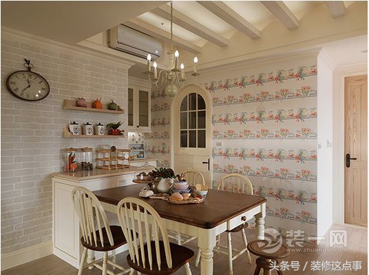 120平重庆凤凰湾美式田园风格装修效果图大大落地窗点亮客厅