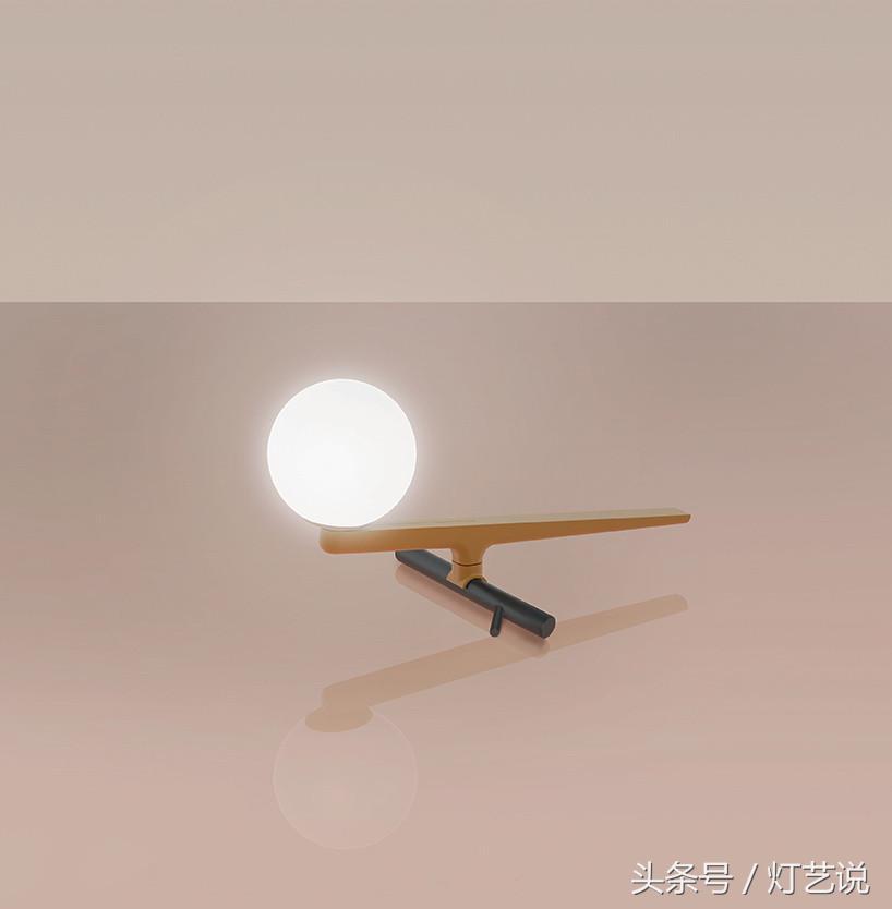 极简风格灯饰搭配真实效果,简约线性灯