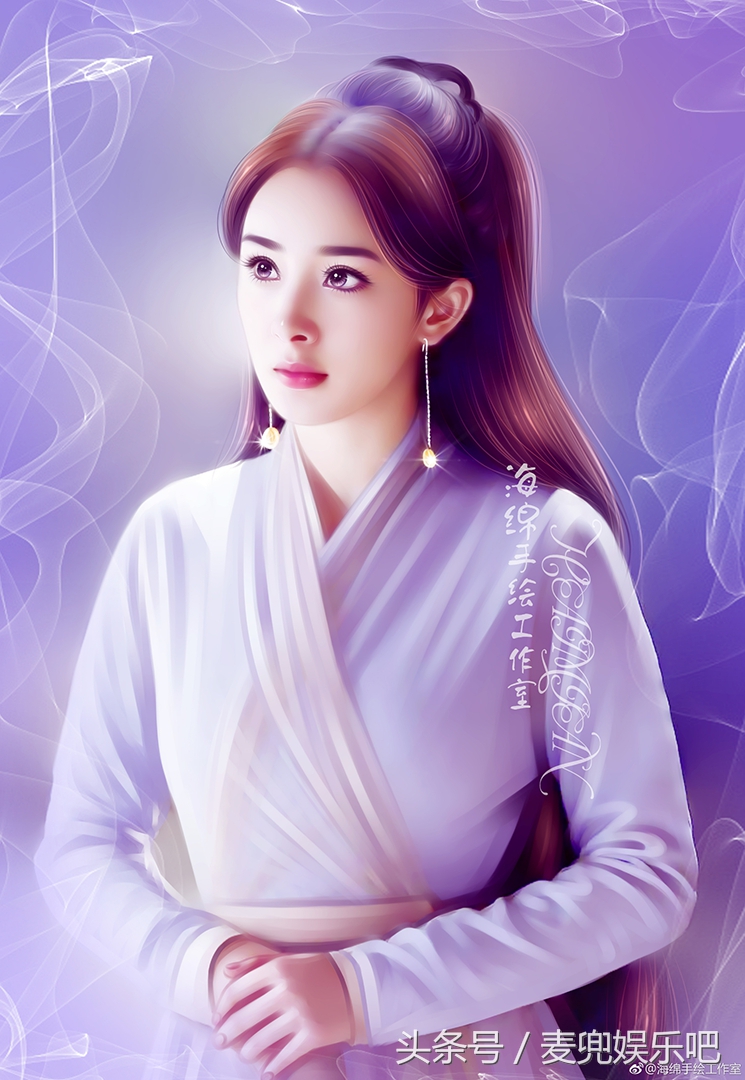 最惊艳的女星手绘图，你最喜欢谁的呢