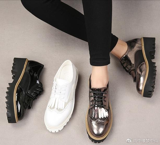 英伦小皮鞋美女,英伦风小皮鞋女有哪些品牌