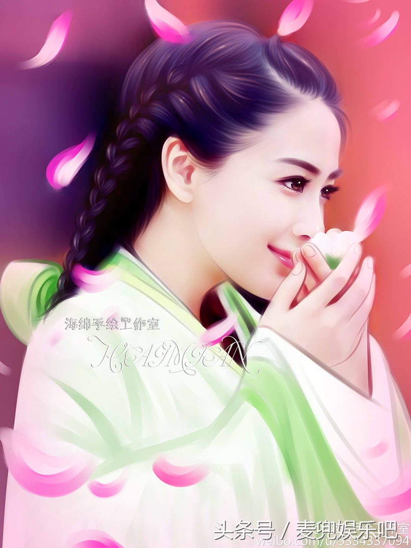 最惊艳的女星手绘图，你最喜欢谁的呢