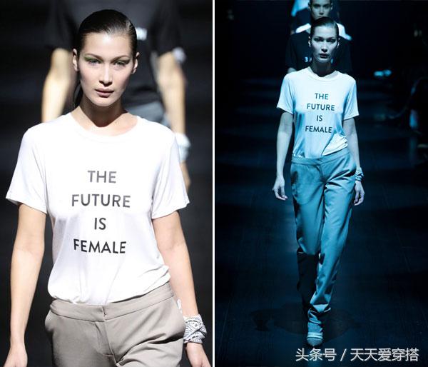 长袖slogantee,怎么穿slogant恤最时髦