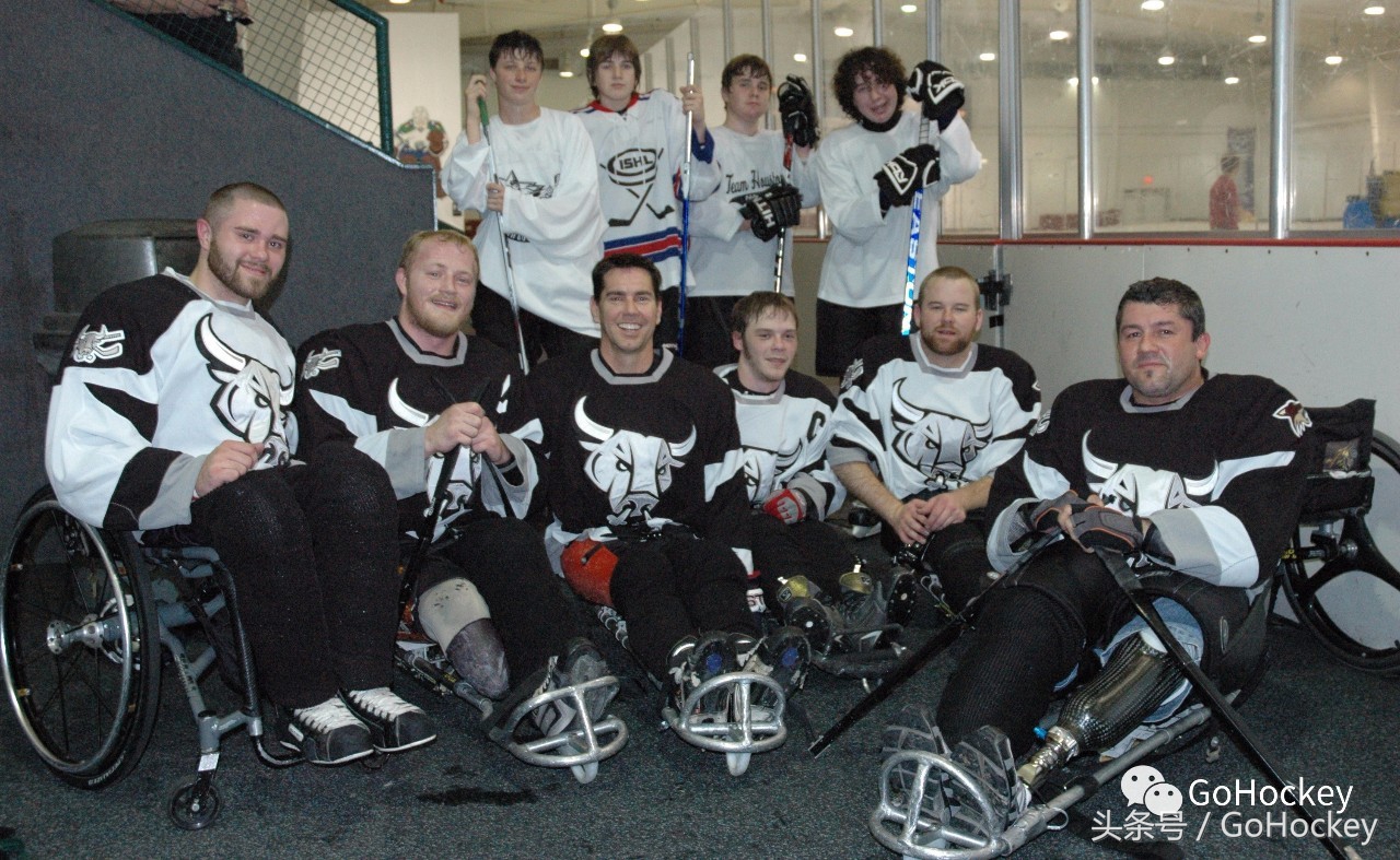 残疾人冰球比赛,残疾人冰球比赛中国美国回放