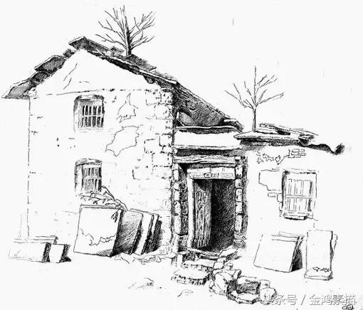 速写教程风景,风景速写写生的方法与步骤