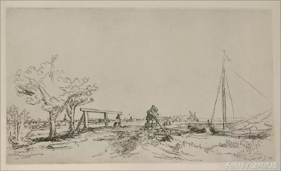 速写教程风景,风景速写写生的方法与步骤