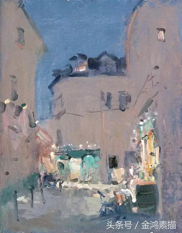 速写教程风景,风景速写写生的方法与步骤