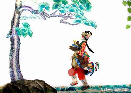 皮影戏仙鹤与乌龟告诉我们什么,皮影戏片尾