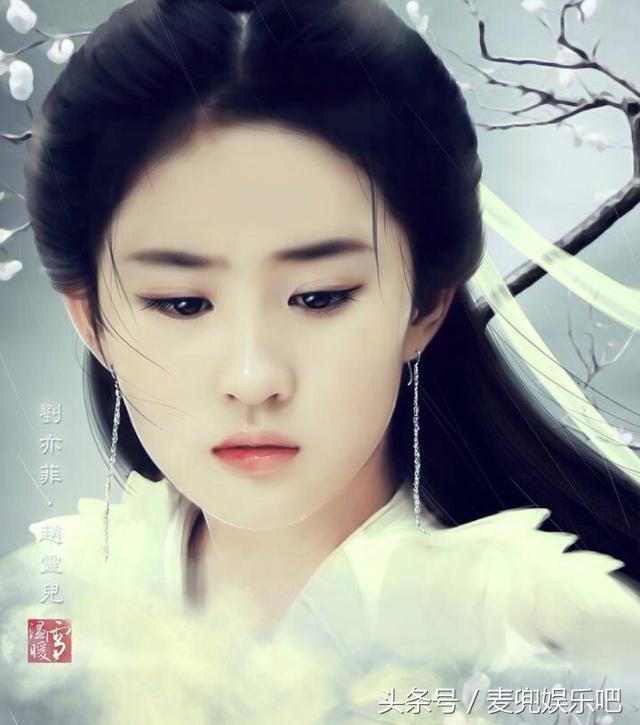 最惊艳的女星手绘图，你最喜欢谁的呢