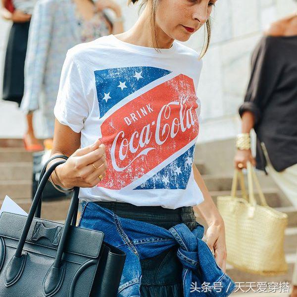 长袖slogantee,怎么穿slogant恤最时髦