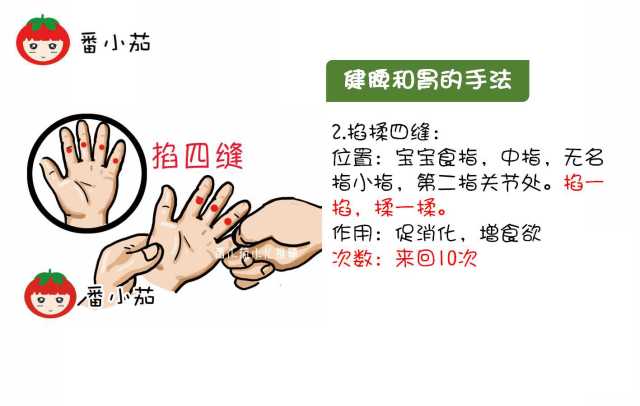 宝宝消化不好内热怎么推拿,宝宝腹胀消化不良推拿手法