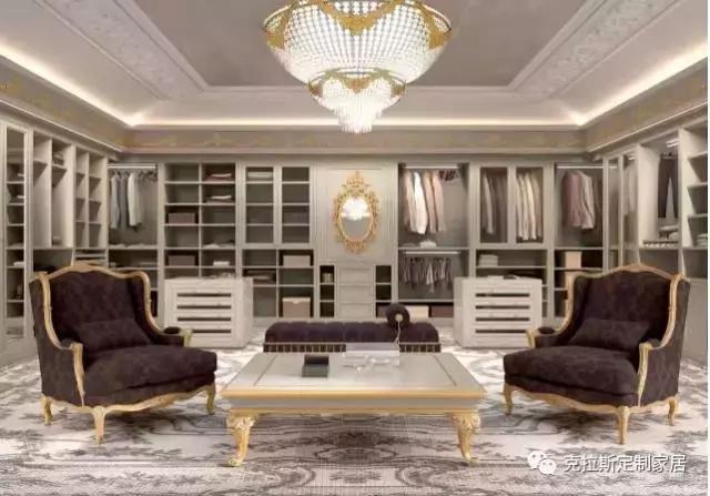 高端步入式衣帽间定做,北欧衣帽间定做