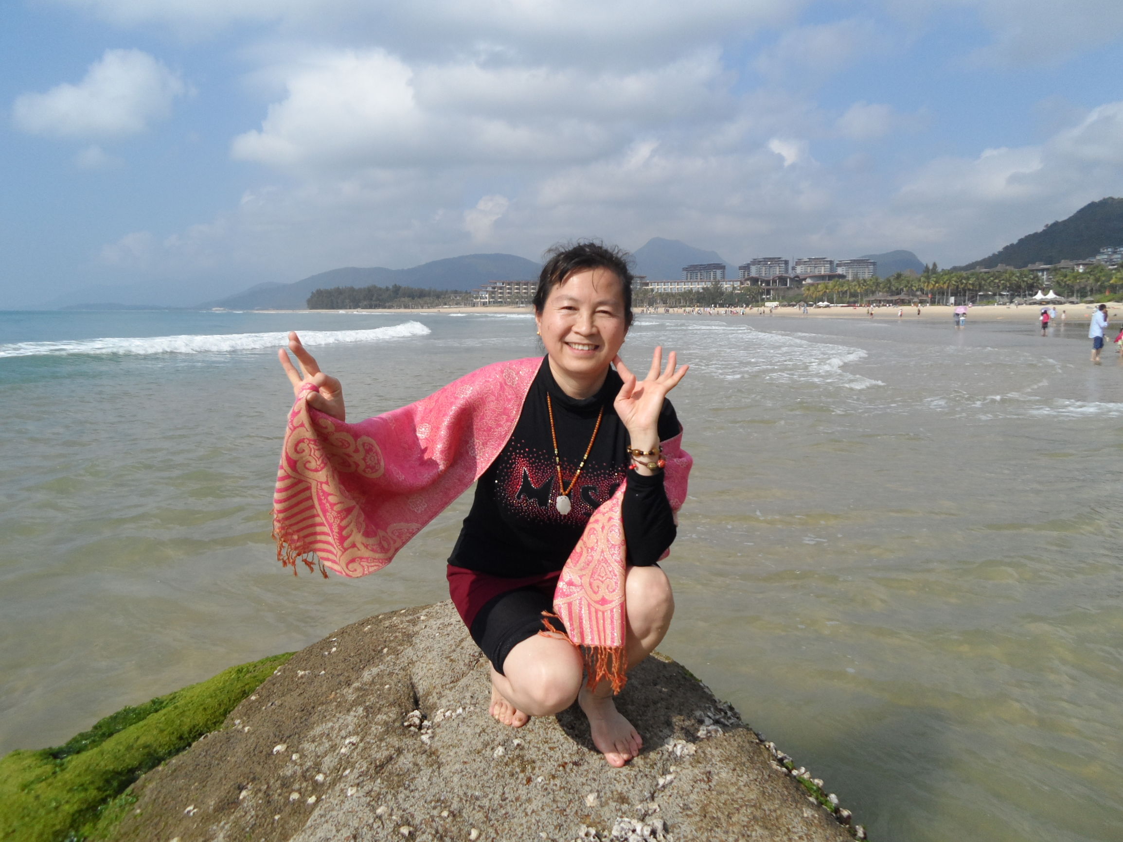 石梅湾月亮湾,石梅湾风光