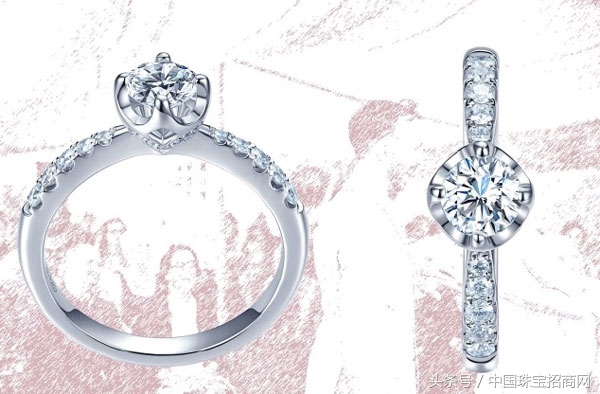 半壁江山款式钻石戒指,今年最流行的钻石戒指
