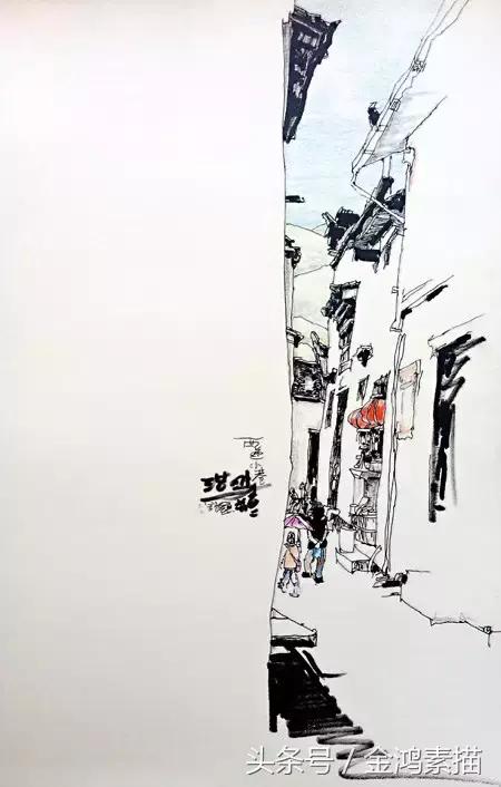 速写教程风景,风景速写写生的方法与步骤