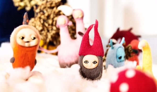 玩偶设计师林良如:怪趣毛毡展览——《23个小怪兽》