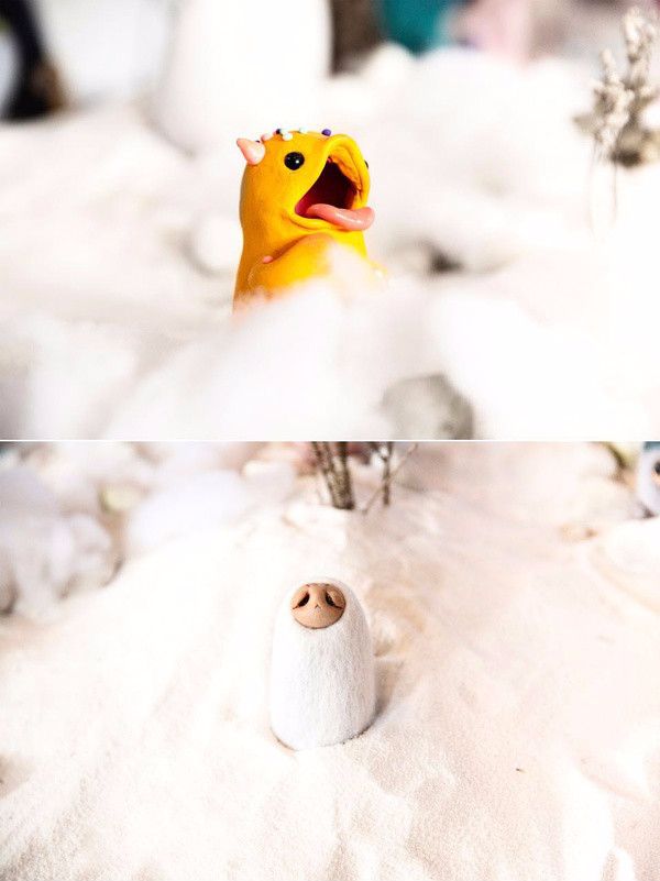 玩偶设计师林良如:怪趣毛毡展览——《23个小怪兽》