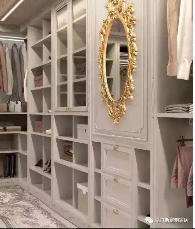 高端步入式衣帽间定做,北欧衣帽间定做