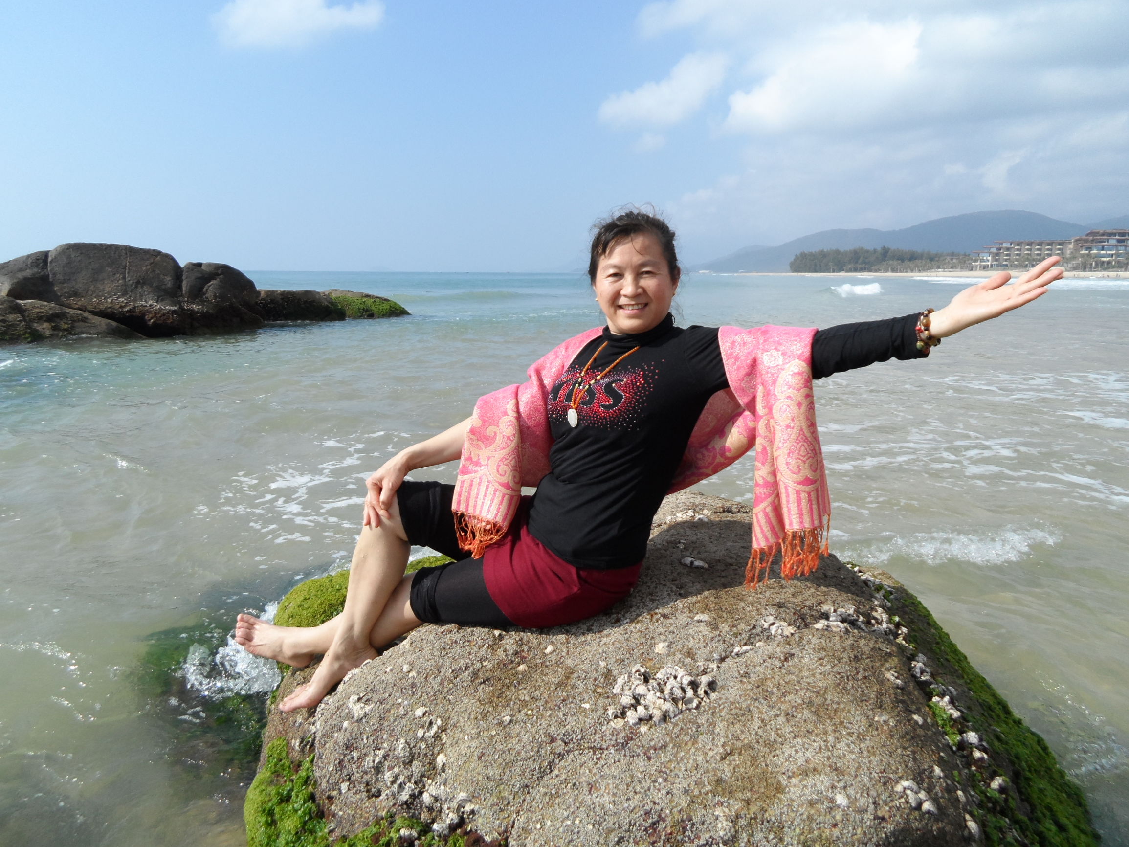 石梅湾月亮湾,石梅湾风光