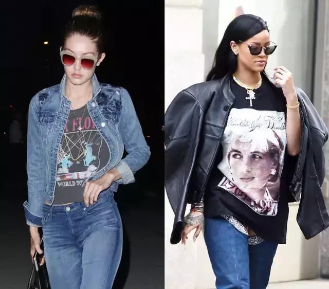 今年t恤怎么穿好看炸了,今年时髦宽松t恤