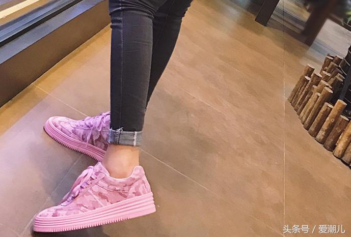 不输大牌的女板鞋好看百搭,好看又少女心高帮板鞋