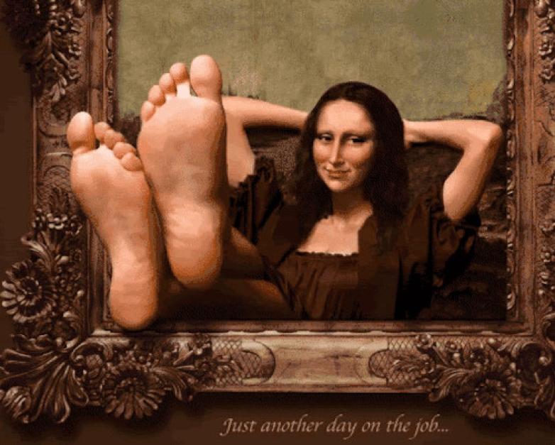 蒙娜丽莎细思极恐的真面目,蒙娜丽莎的一些细节