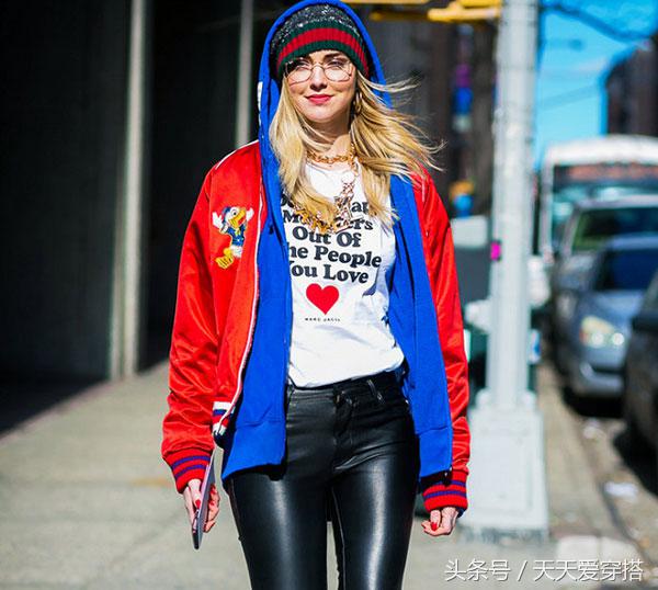 长袖slogantee,怎么穿slogant恤最时髦